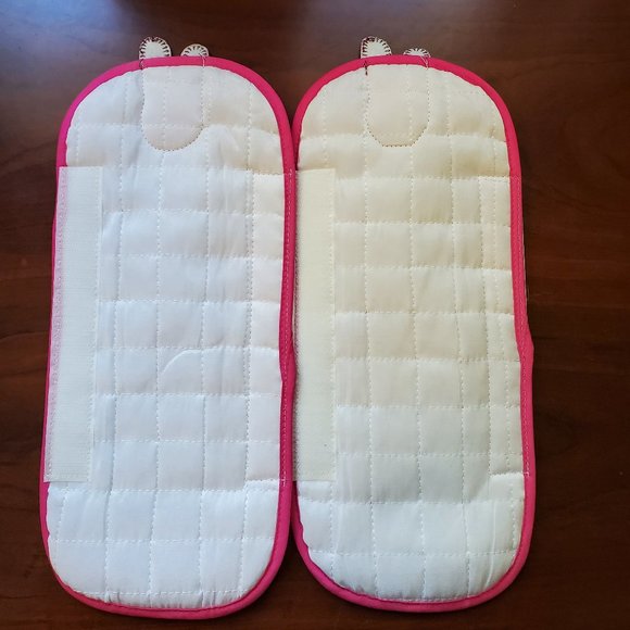 Set of 2 Fridge door handle covers. Measures 12 x 5.5 inches flat. - Picture 2 of 2